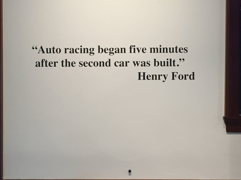 The quotes on the wall were really cool.